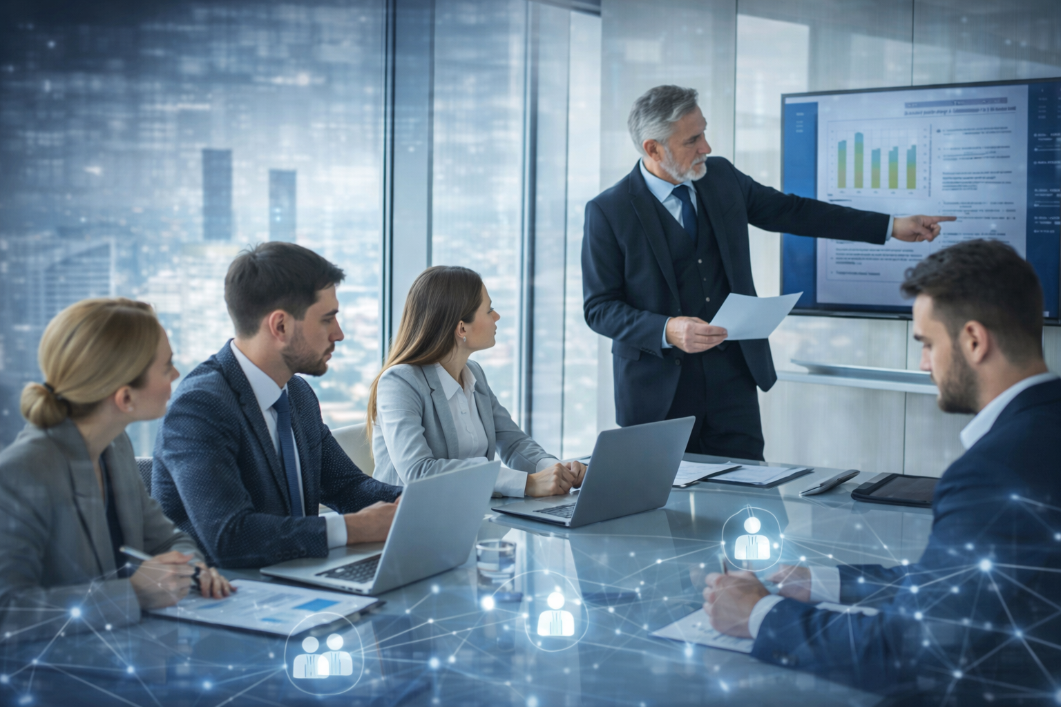 Experiencia directiva para decisiones clave